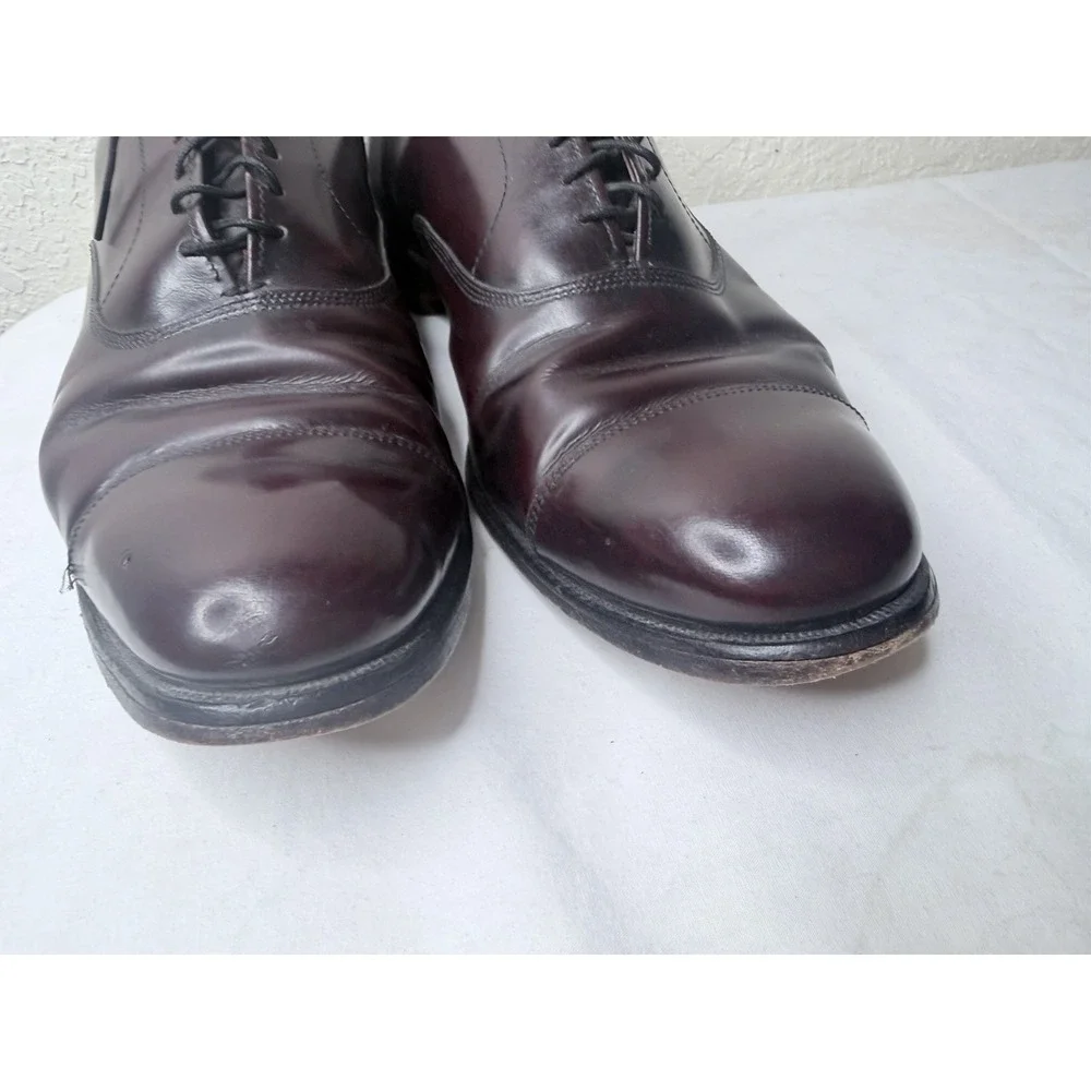Allen Edmonds Park Avenue Leather Cap Toe‎ Oxford Shoes US 10D Mens Career